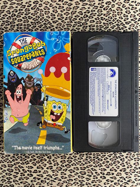 megacartoon.net|The SpongeBob SquarePants Movie (2004 VHS) : Paramount .